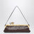 La Pochette Salon Pouch aus krokogeprägtem Leder