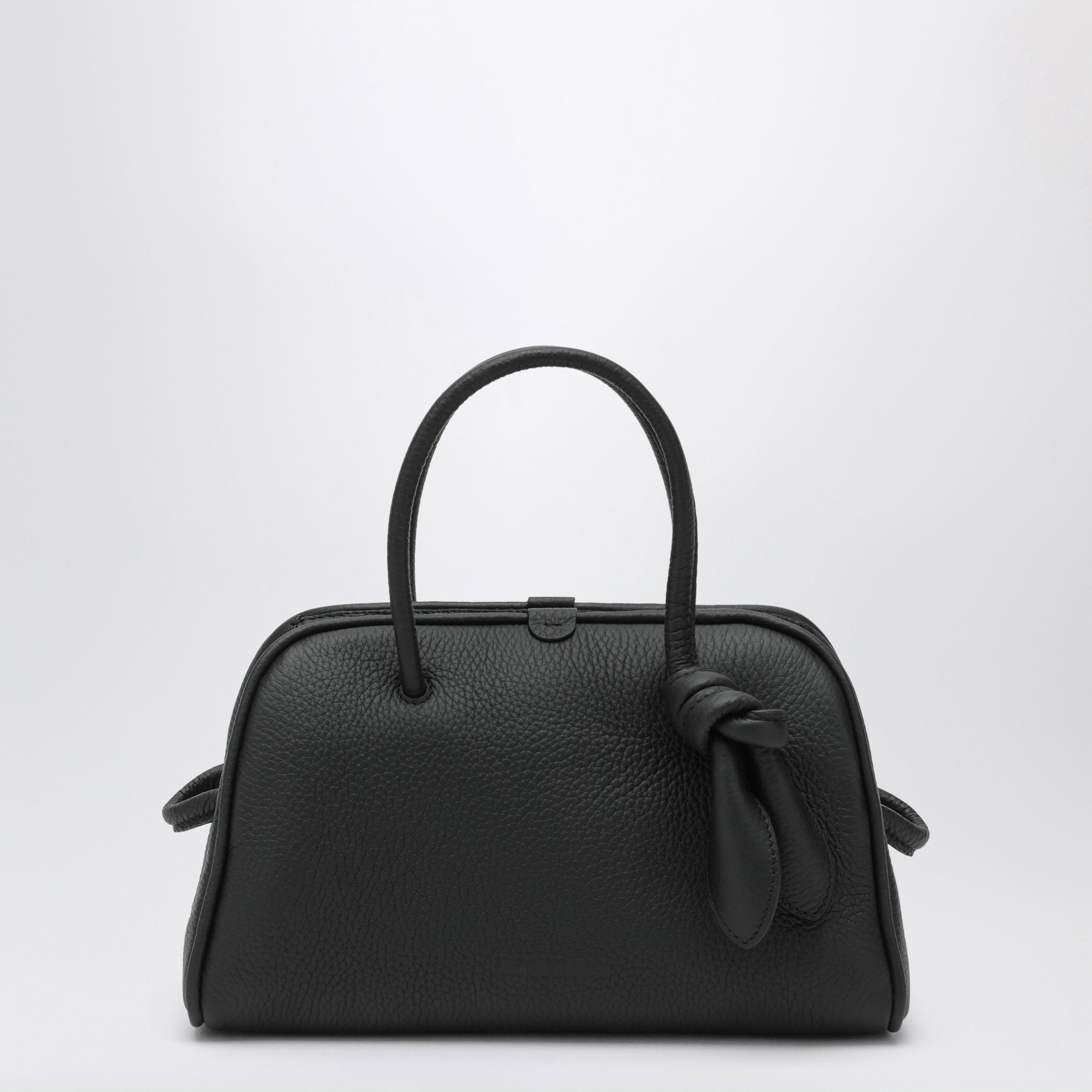 Small Turismo bag in black leather