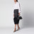 Small Turismo bag in black leather
