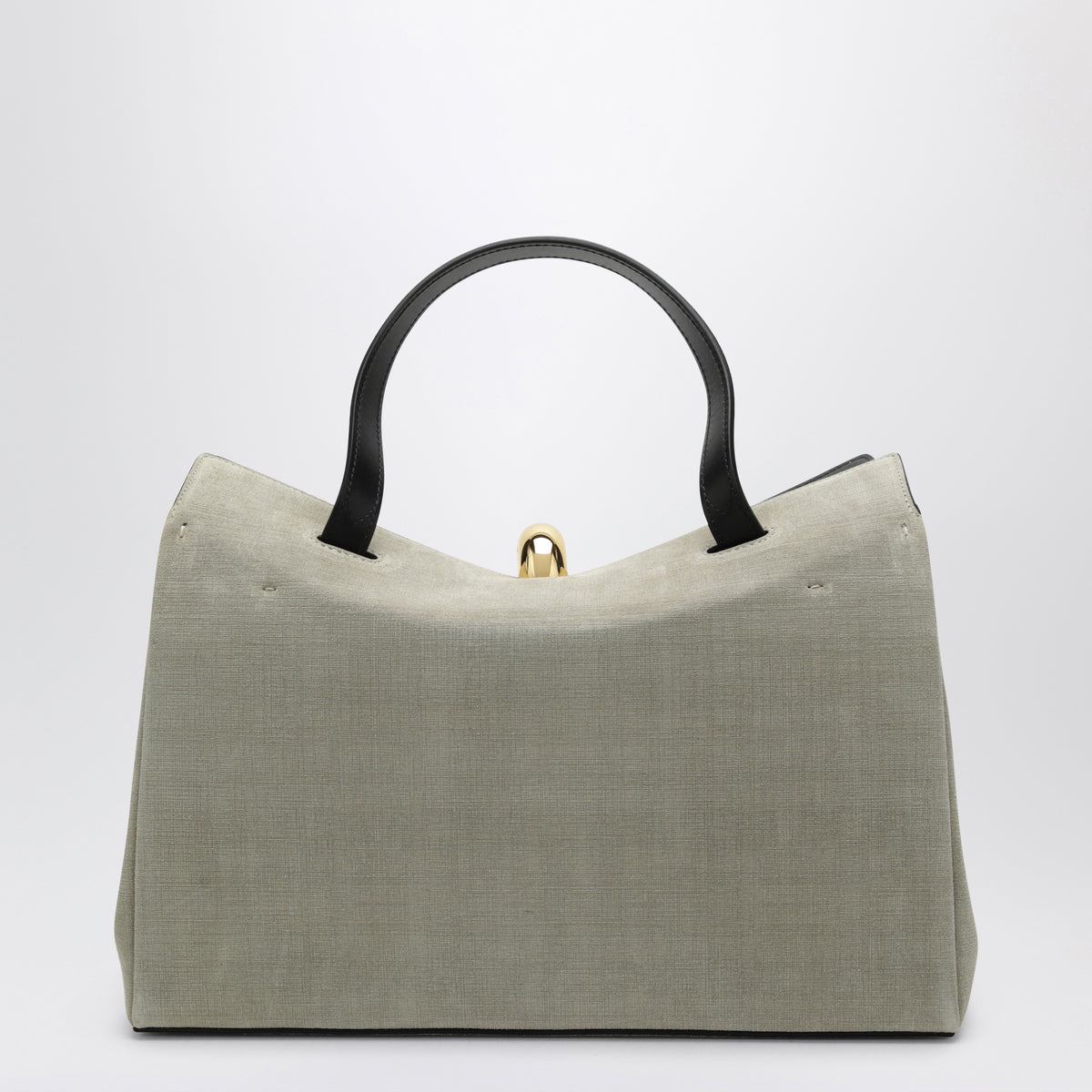 Sac Valérie grège en cuir de vachette