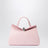 Sac à main Le Petit Valérie en cuir, Rose pâle