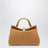 Handtasche Le Petit Valérie aus Veloursleder in Camel