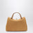 Handtasche Le Petit Valérie aus Veloursleder in Camel