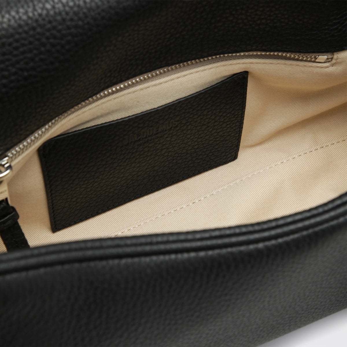 Borsa a spalla Turismo nera in pelle