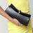 Valérie Clutch aus schwarzem Leder
