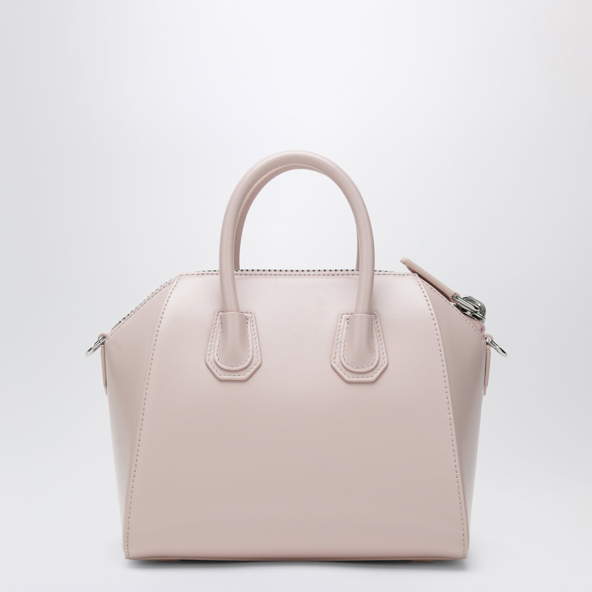 Sac Antigona mini en cuir box rose