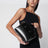 Mini Antigona Tasche in schwarzem Leder