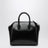 Mini Antigona Tasche in schwarzem Leder