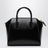 Borsa Antigona piccola nera in pelle