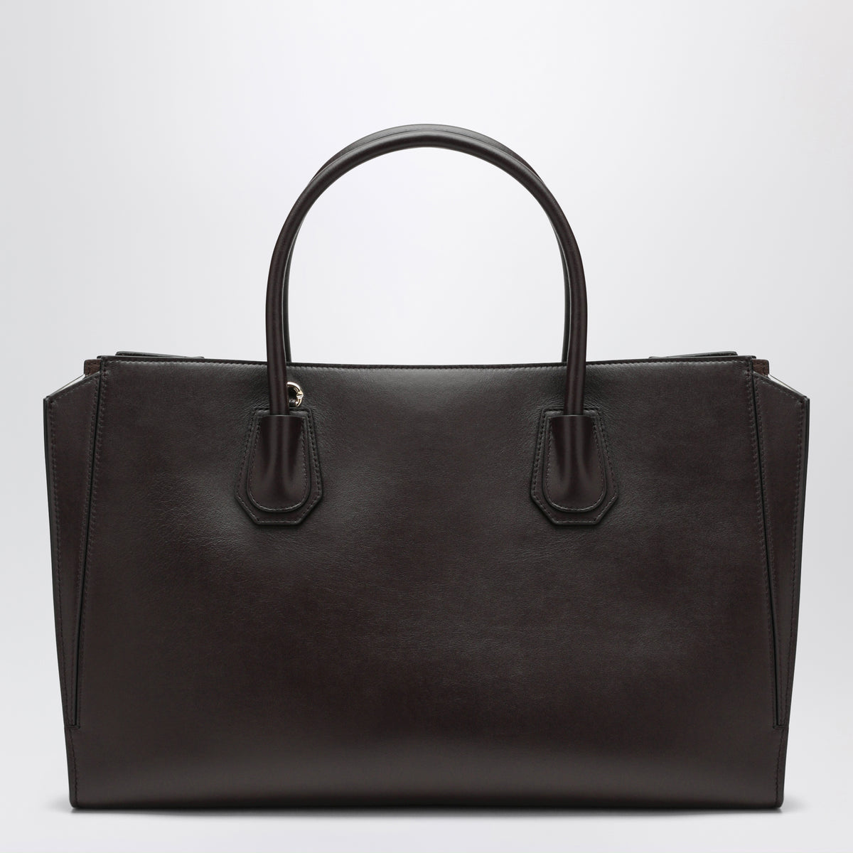 Sac Antigona Catchall en cuir marron moyen
