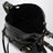 Borsa a secchiello Voyou Bucket piccola in pelle nera