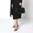 Borsa Antigona Catchall nera in pelle
