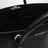 Borsa Antigona Catchall nera in pelle
