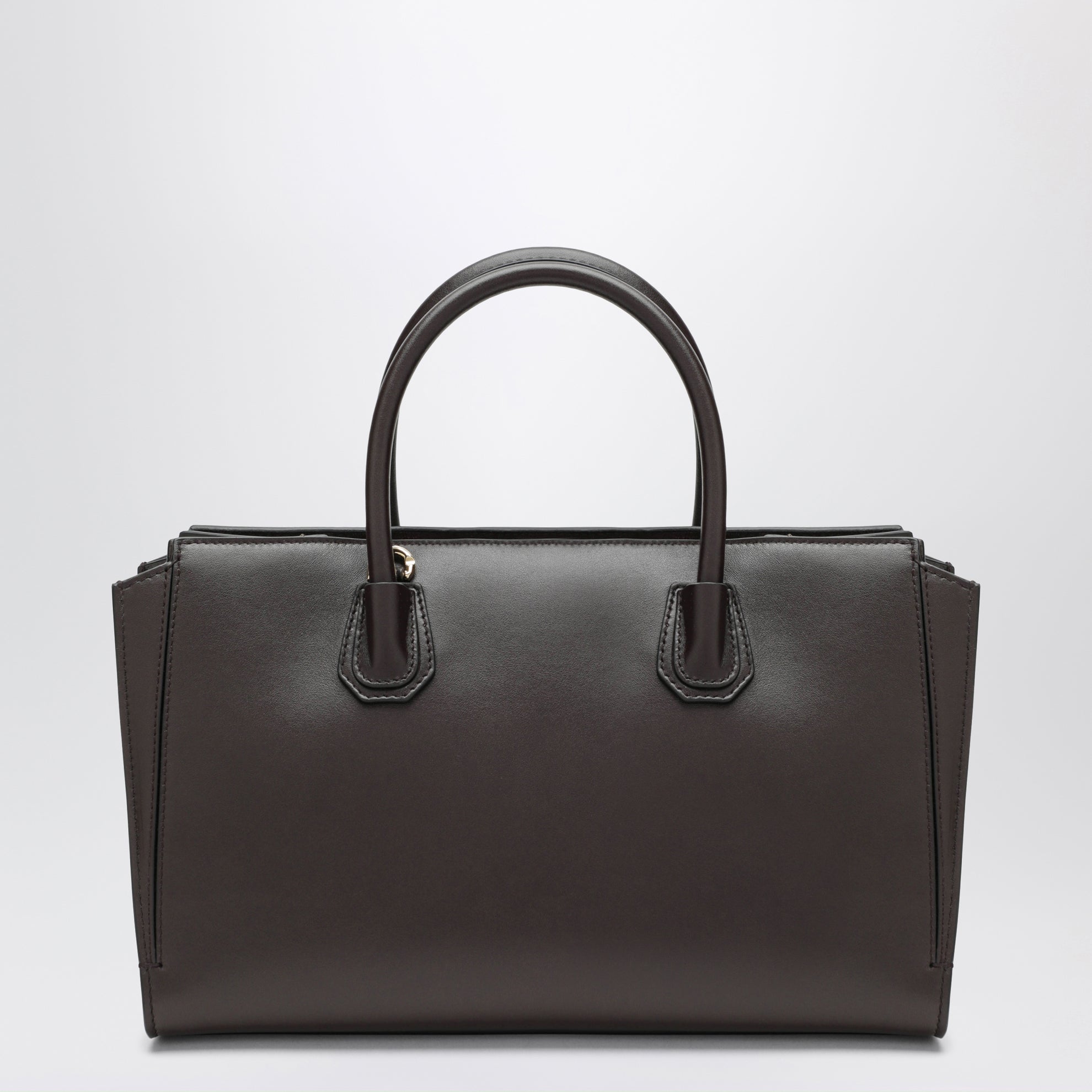 Borsa Antigona Catchall marrone in pelle