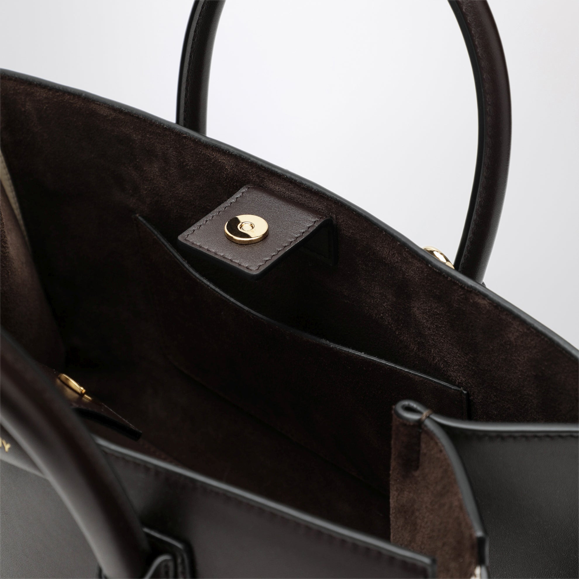 Borsa Antigona Catchall marrone in pelle