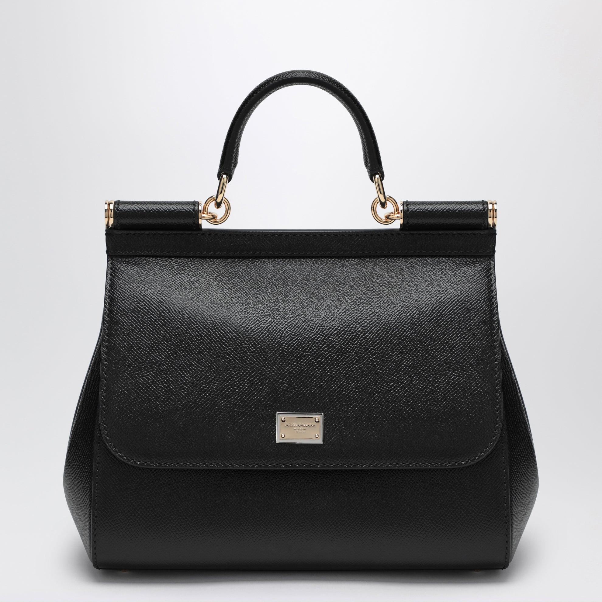 Große Handtasche Sicily in Schwarz