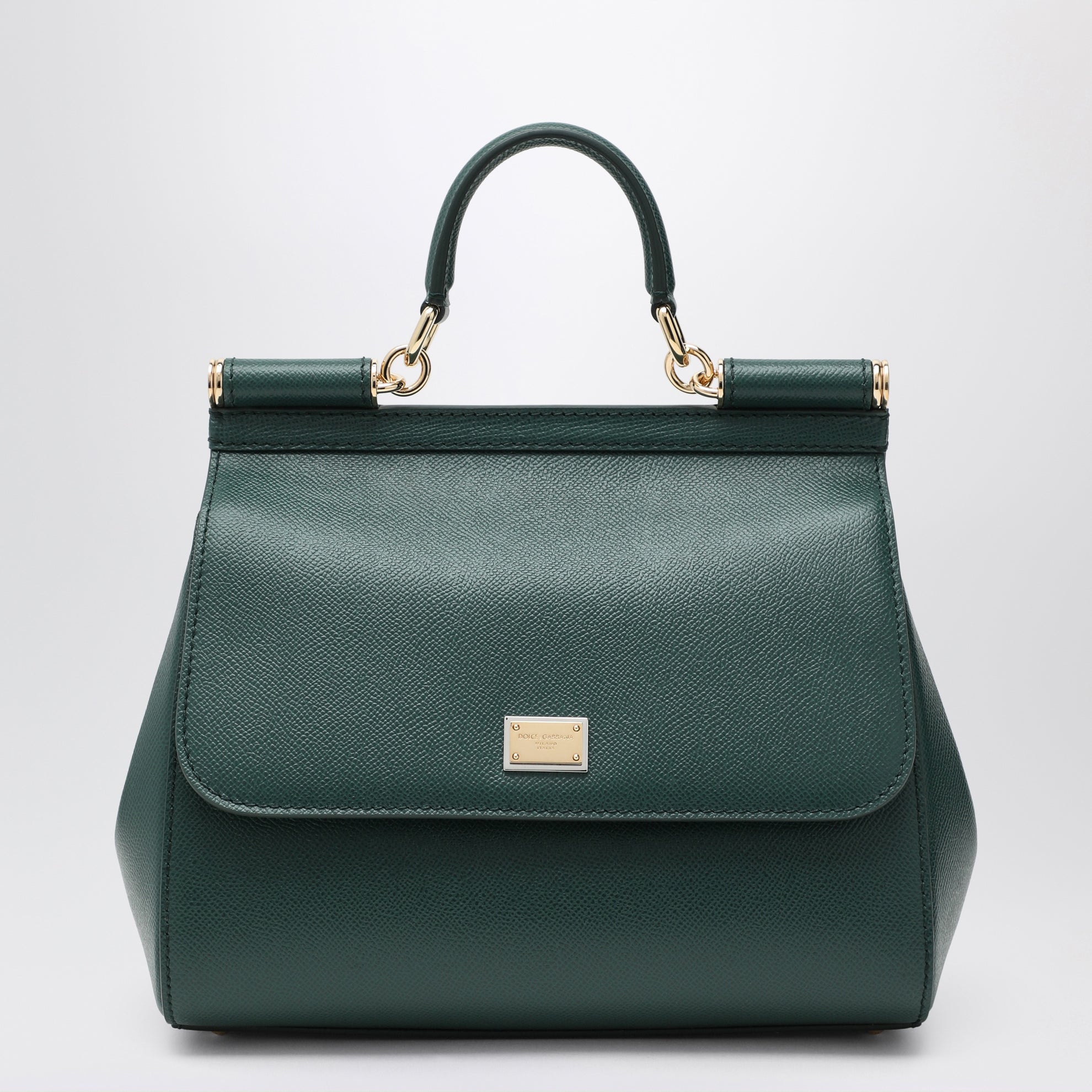 Große Handtasche Sicily in der Farbe Lago-Grün