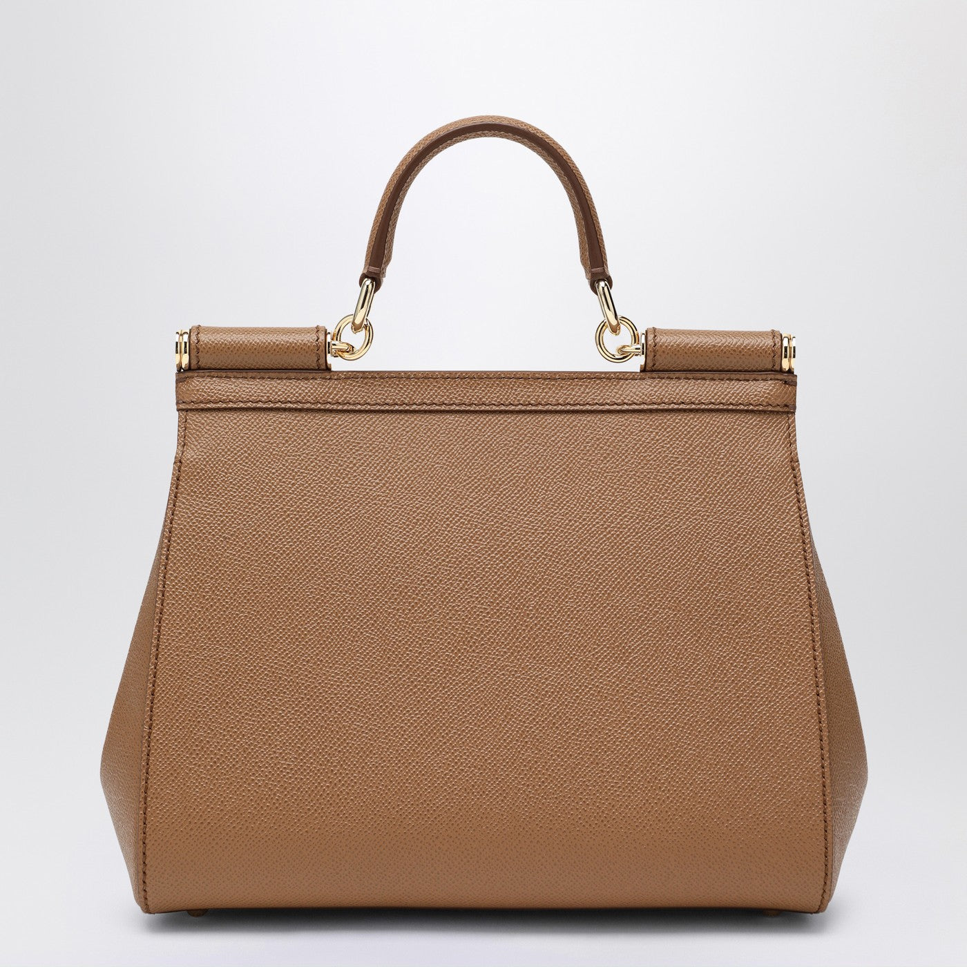 Grand sac à main Sicily en caramel