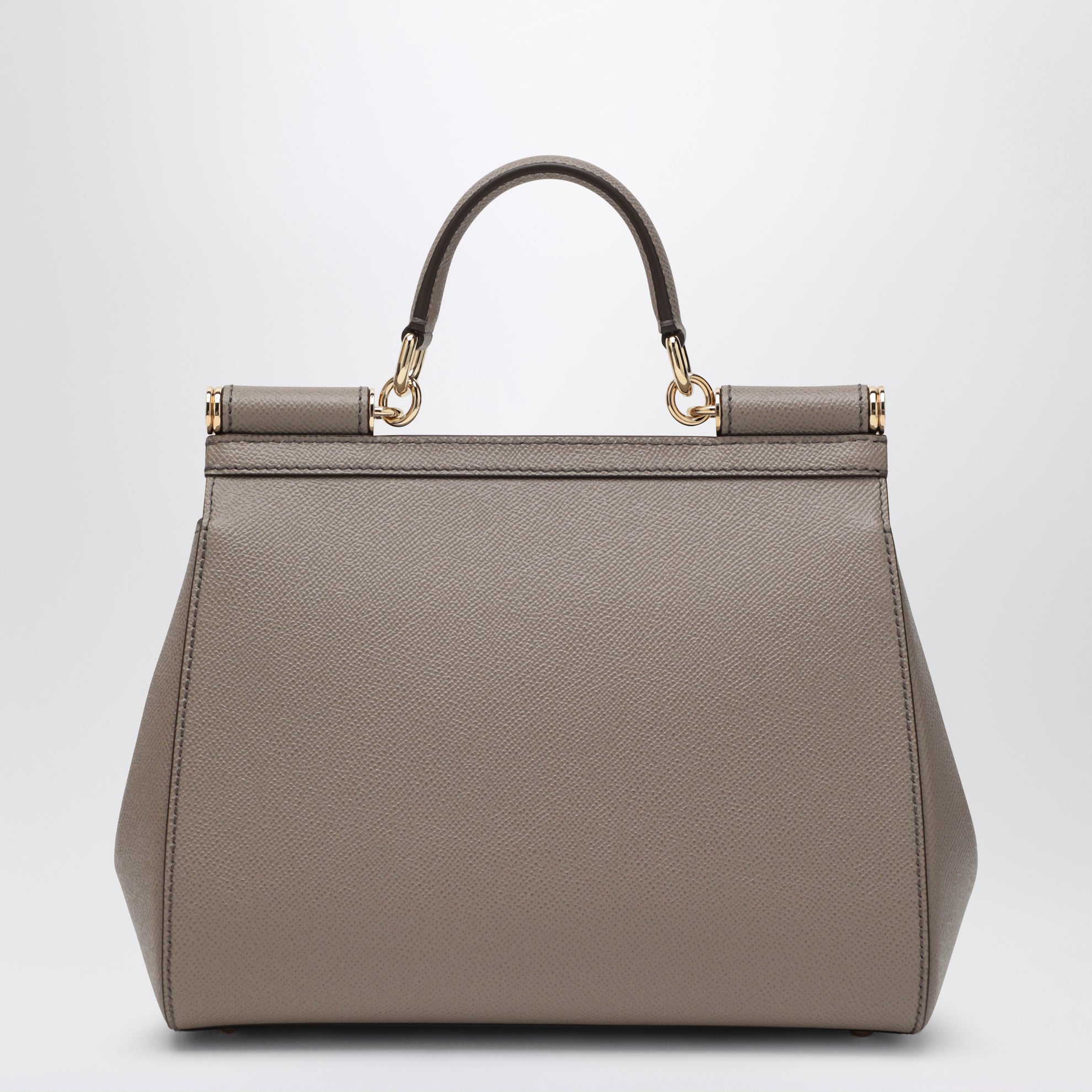 Large mud colour Sicily Hand Bag