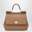 Borsa a mano Sicily grande caramello