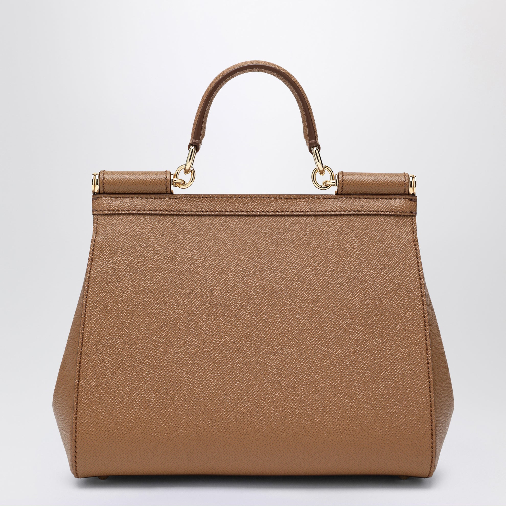 Large caramel Sicily Hand Bag