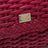 Small Sicily handbag in woven nappa leather, hibiscus