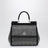 Borsa a mano Sicily piccola nera con cristalli