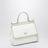 Sicily medium top-handle bag in white