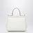 Sicily medium top-handle bag in white