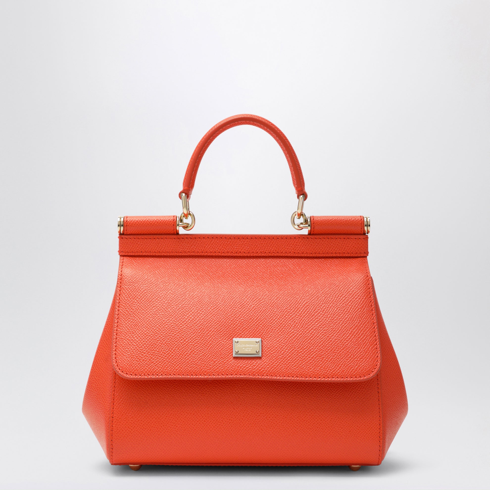 Medium orange Sicily handbag