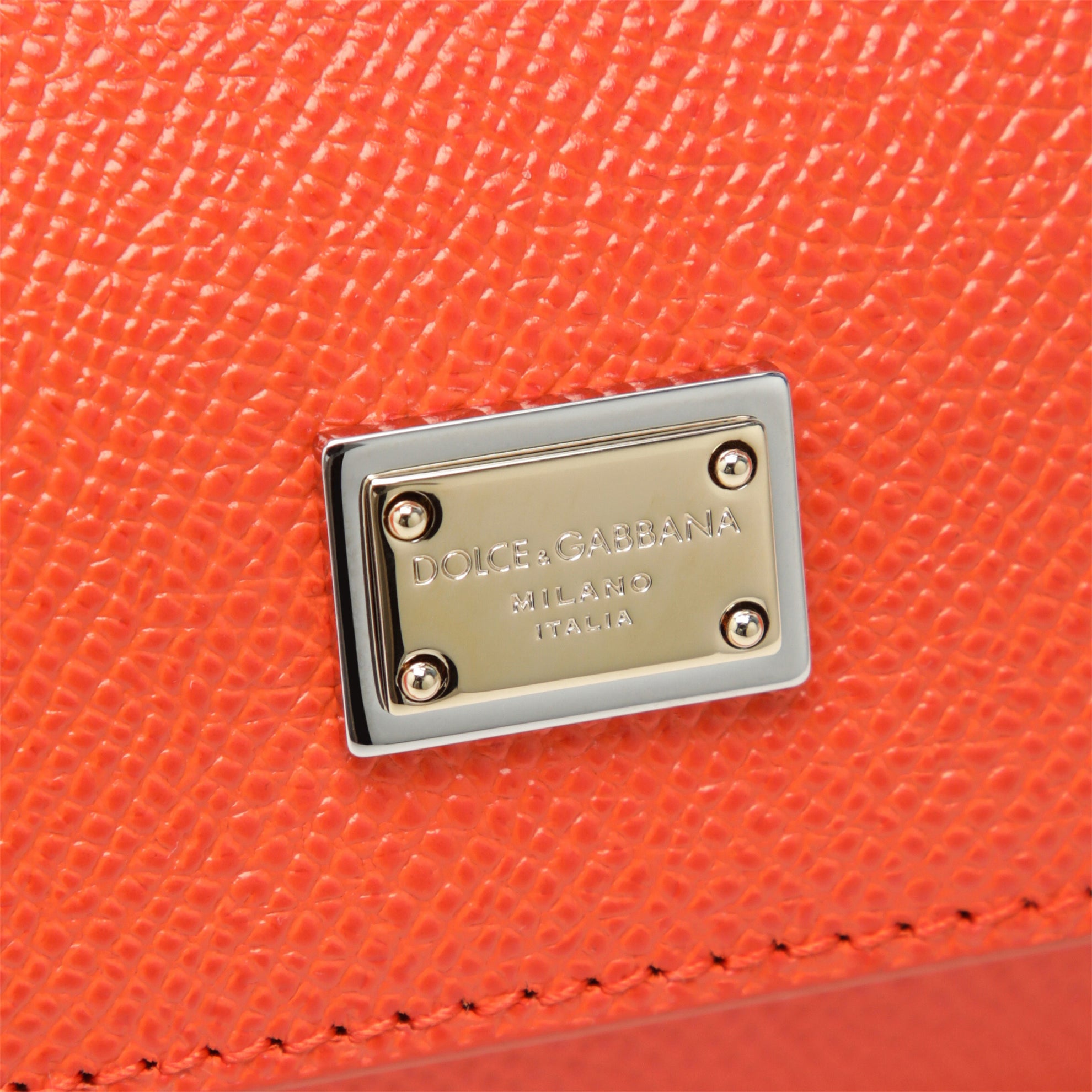 Medium orange Sicily handbag