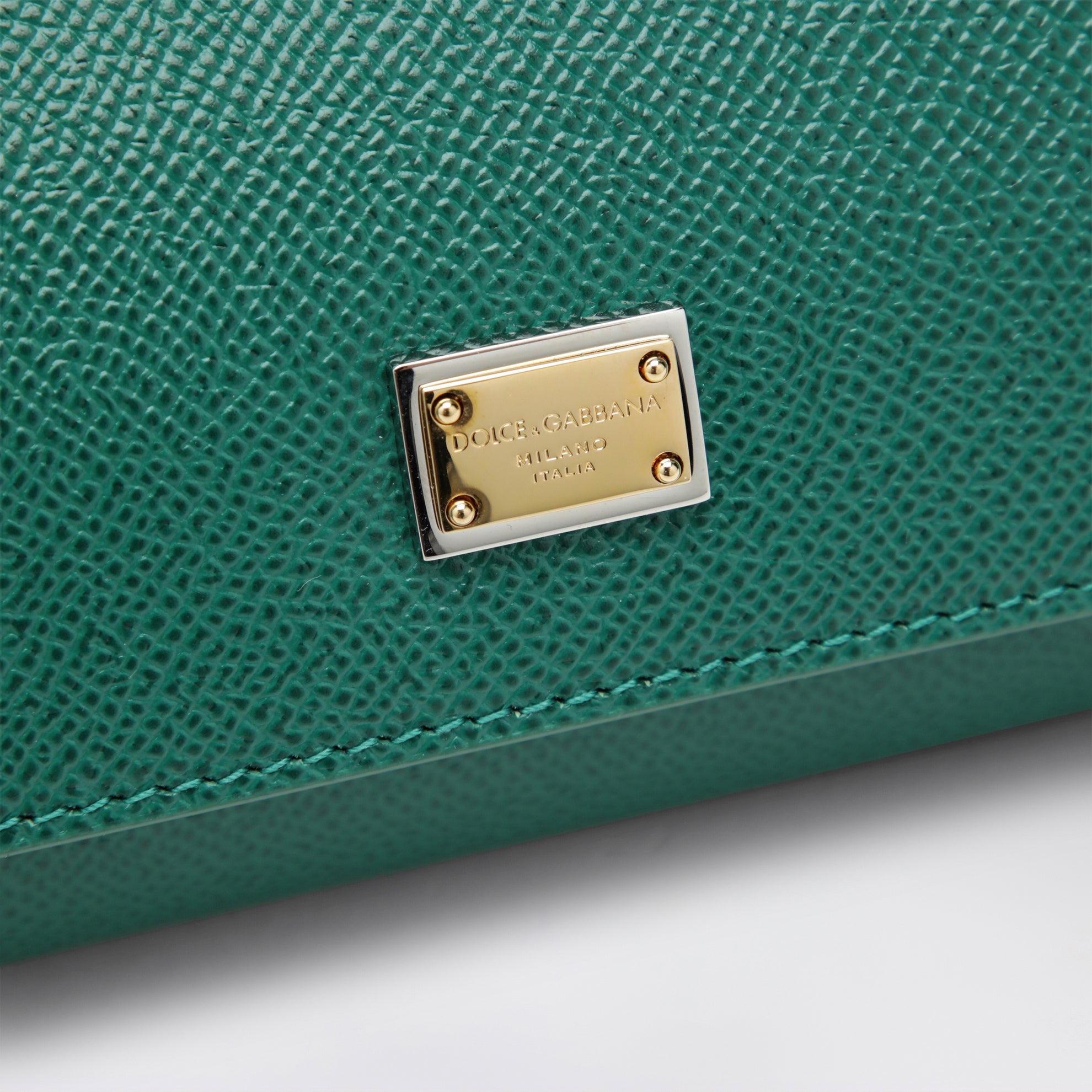 Borsa a mano Sicily media verde smeraldo