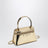 Trousse Antigona dorée en cuir effet miroir