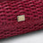 Borsa a mano Sicily mini in nappa intrecciata ibisco