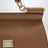 Borsa a mano Sicily piccola color caramello