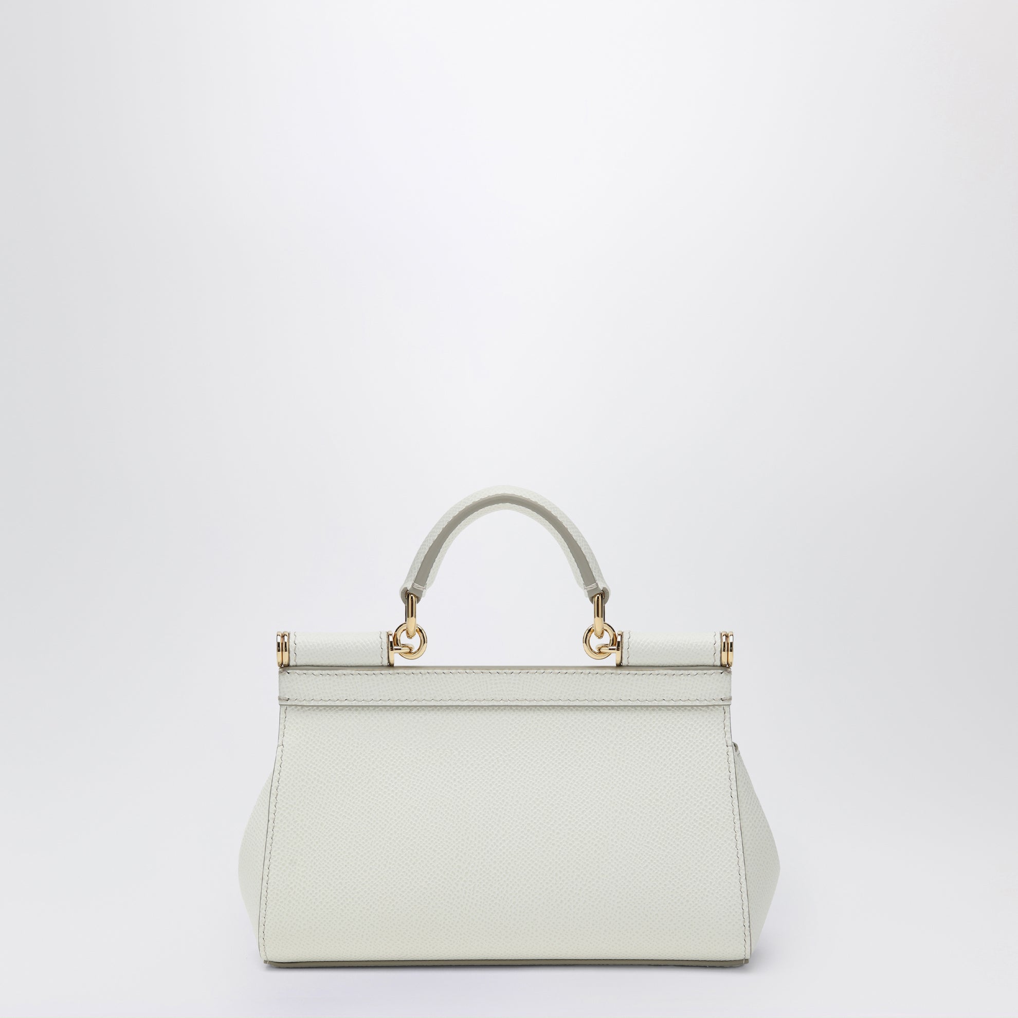 Small Sicily handbag in white