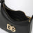 Borsa a spalla 3.5 nera in pelle