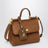 Small My Sicily Bag in Camel Split Leather