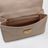 My Sicily mittelgroße Tasche in Nude aus Plongé-Leder