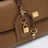 Borsa a mano My Sicily in pelle color caramello