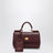 My Sicily mini bordeaux plongé leather bag