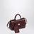 My Sicily mini bordeaux plongé leather bag
