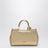 Borsa a mano My Sicily in pelle di vitello oro