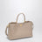 Borsa a mano Vittoria in pelle color carne