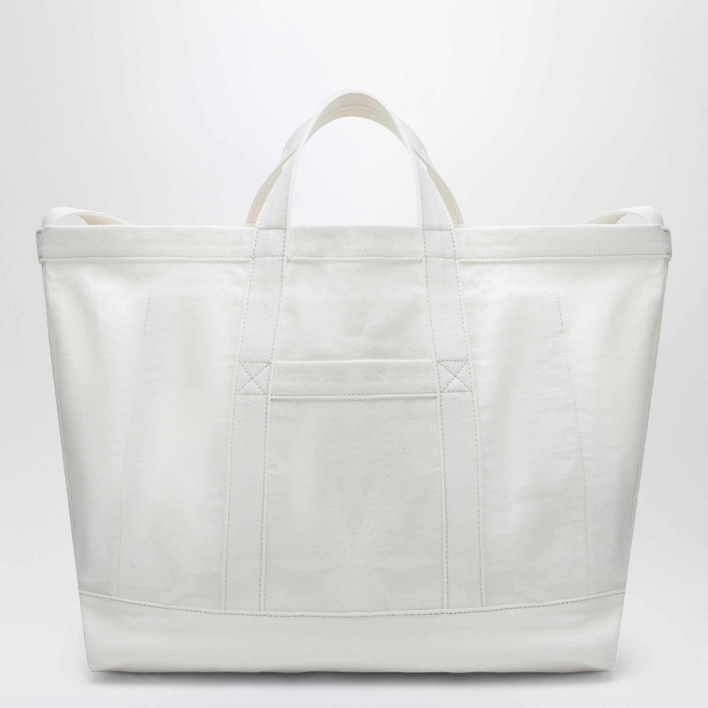 Tekla White cotton beach bag | TheDoubleF