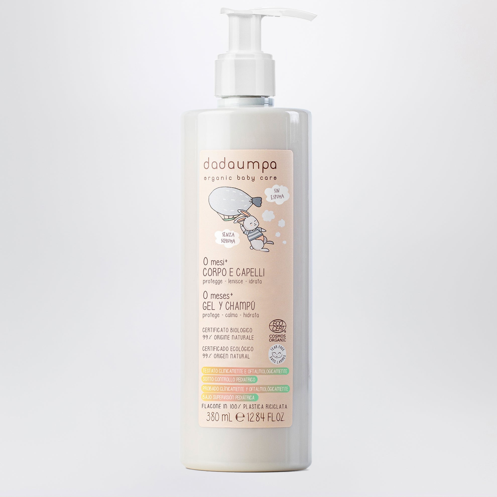 Detergente corpo e capelli 0 mesi 380 ml