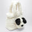Black/white dog face bag