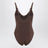 Body modellante Seamless Sculpt marrone Cocoa