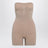 Body modellante corto senza spalline Seamless Sculpt marrone Sienna