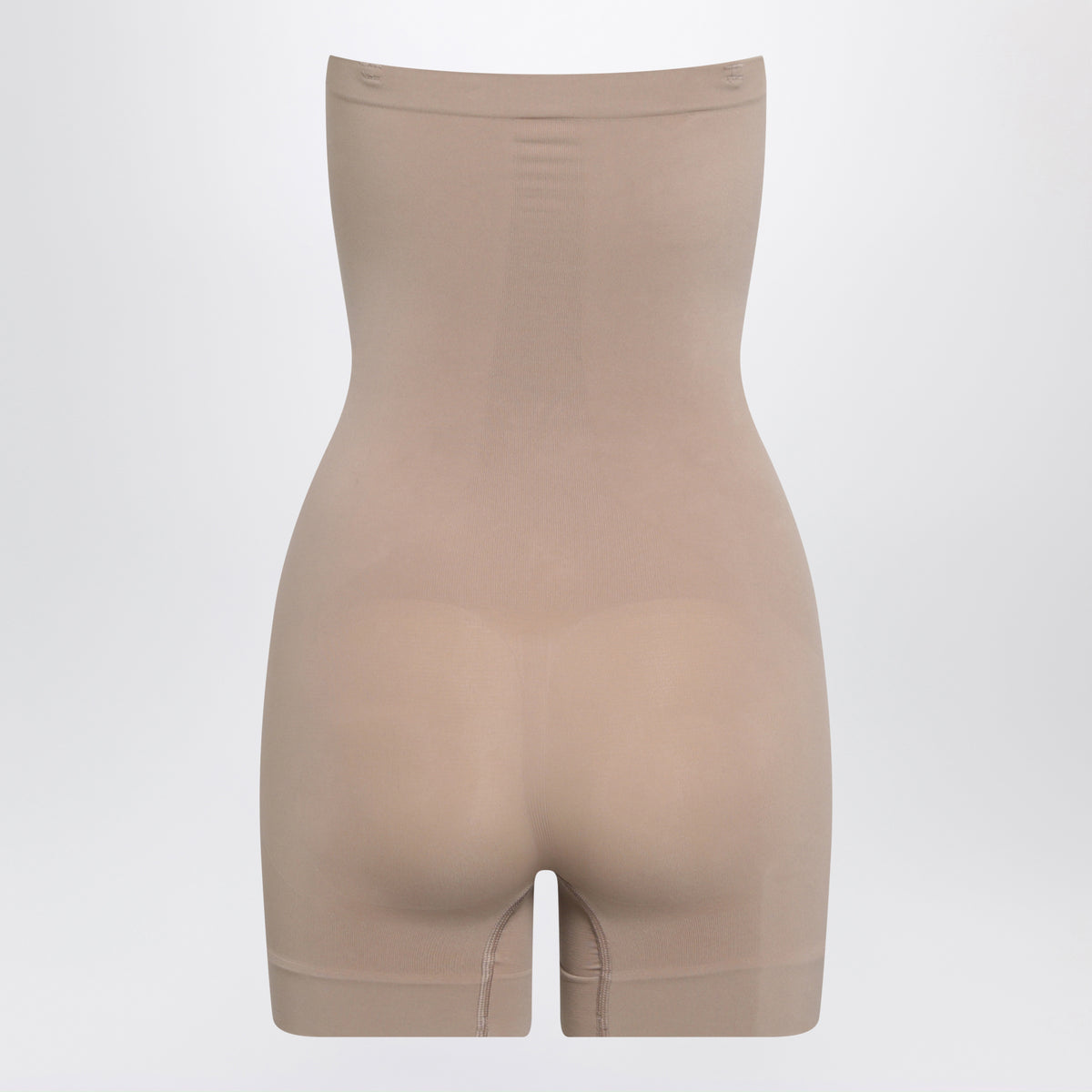 Sienna brown Seamless Sculpt strapless short shaping bodysuit